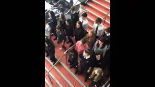 Richmond school lunchtime flashmob