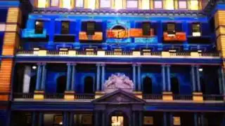 Projection Mapping - Sydney, Customs House. Vivid 2011.