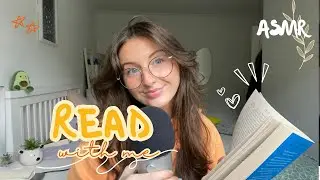 ASMR Reading to you📘(book tapping, mic scratching, close whispers)