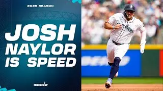 Watch Every Josh Naylor Stolen Base from the Mariners 2025 Season