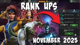 Ranking Up A Bunch of New Champs November 2025 | MCOC