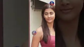 Pooja Hegde Snapped Outside GYM After WORKOUT Session#hitnews