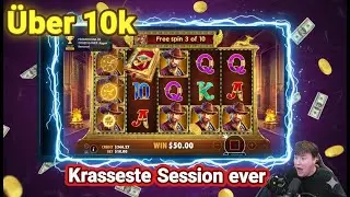Streamhighlight | Aus 40&euro; zu &uuml;ber 10.000&euro;! 😱 Krasseste Session ever | NiqoSlots