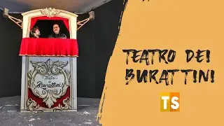 TEATRO DEI BURATTINI - ideazione e creazione di una baracca da guarattelle - Tuttascena