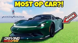 Most OP Car In Driving Empire? | Pininfarina Battista Review