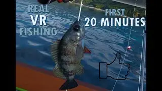 Real VR Fishing - First 20 Minutes Gameplay Preview (Recorded on Meta Quest 3)