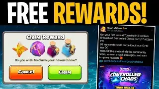 NEW CONTROLLED CHAOS FREE REWARDS EVENT EXPLAINED IN CLASH OF CLANS! 