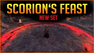 Scorion's Feast Set ESO - New Light Armor Set 🔥Waking Flame DLC🔥