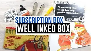 Well Inked Box subscription box - Winter 2018 Box! 🇨🇦 📦