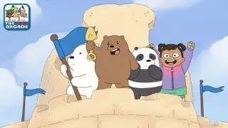 We Bare Bears: Sandcastle Battle! - Defend Your New Home At All Costs (CN Games)