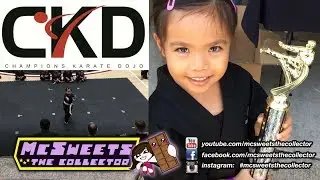 McSweets the Collector | Karate Tournament | Kata | 5 Year Old | White Belt
