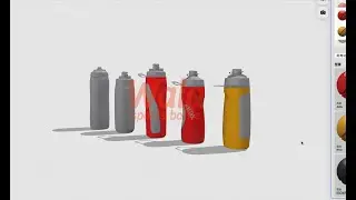 Sports Bottle Gatorade Grip Bottle Design & Engineer