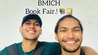 Journey With Sayagi | Vlog 02 | BMICH Bookfair 📚