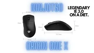 Ninjutso Origin One X - Lightweight Wireless Ergo Mouse - SAMPLE REVIEW - Smallboy IE 3.0 - 66 grams