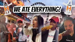Houston Rodeo Carnival🎟 We came for the food!