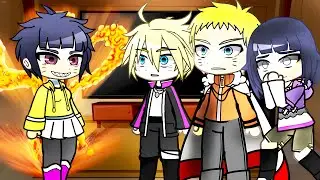 Naruto's family react to Himawari // Two Blue Vortex //Gacha React