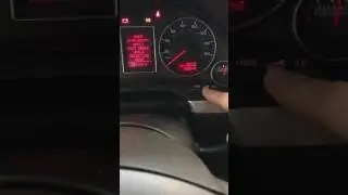 2007 Audi A4 Quattro Oil Light Reset