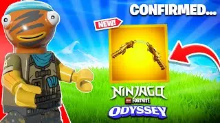 Подтверждено наличие нунчаков NINJAGO в LEGO Fortnite Odyssey! (Новый тизер!)
