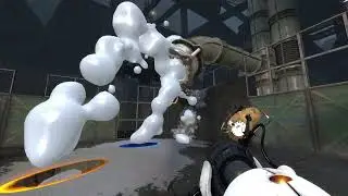 Portal 2 Complete Playthrough - Level 44 - Chapter 7: Conversion Gel: Test Chambers 01 & 02