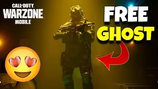 🔥First FREE Skin of Ghost - Condemned in Warzone Mobile
