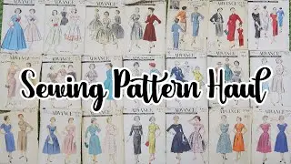 I bought 25+ Advance Patterns from the 1950s! | Vintage Sewing Pattern Haul
