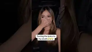 I hit my crush😭#lyrics #texting #crush #reaction #hit #trending #ladygaga #diewithsmile #popular