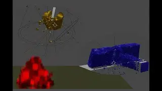 fun with molecules - blender simulation