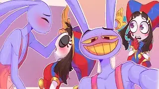 Jax x Pomni Caught Off Guard l Circus Comic | TADC