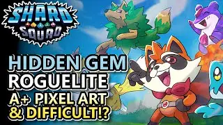 HIDDEN GEM! A Gorgeous Pixel Art Roguelite With REAL Challenge?! | Shard Squad