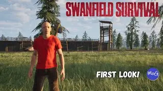 New Open World Zombie Survival Has Huge Potential! First Look Swanfield Survival Playtest