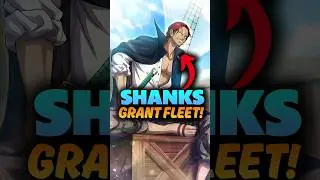 Shanks has the Grandfleet no one knows! One Piece Theory #onepiece #shorts