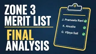 Zone 3 MERIT LIST ANALYSIS WITH RANK AND NAMES#nursingofficer#govt notification #final analysis#