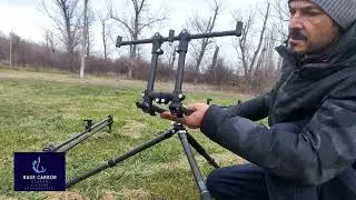 Rage Carbon - Storm  - карбонов  трипод по поръчка. Шаранджийски принадлежности.