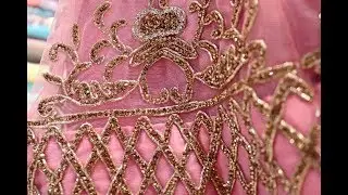 AR-286 Beautiful Designer Lehenga Frock || Stone Work || Hand Work || Arang Lehenga