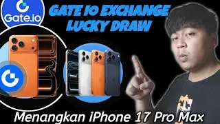 Gate io exchange bagi-bagi iPhone 17 Pro Max‼️
