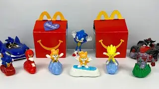 Sonic The Hedgehog McDonals Happy Meal in Action | Unboxing Review