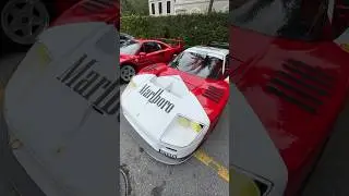 Take a walk around the legendary Ferrari F40 LM at the Cavallino Classic, at the Breakers Palm Beach