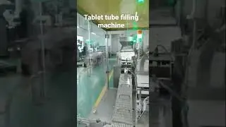 Big Effervescent tablet tube filling machine