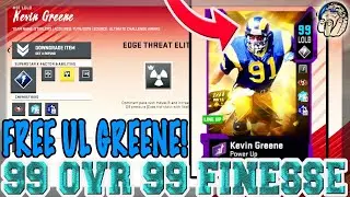 БЕСПЛАТНАЯ УЛЬТИМНАЯ ЛЕГЕНДА КЕВИН ГРИН! ОБЩ 99, ФИНС 99! СОВЕТЫ MUT [MADDEN 20 ULTIMATE TEAM]