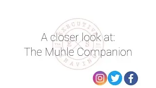 Muhle Companion - Unisex Safety Razor - Planet Friendly Double Edge Safety Razor Ladies Wet Shaving