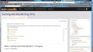 Tracking Your Progress Through a Moodle Course