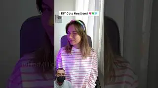 Cc:@HerMillionCrafts Повязка на голову из косичек своими руками: милая и простая #шорты