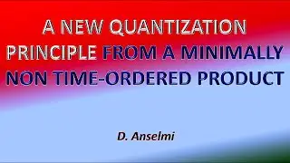 Un nuovo principio di quantizzazione da un prodotto minimalmente non T-ordinato [in Italiano]