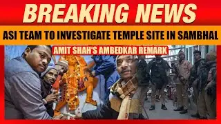 LIVE: ASI Team to Investigate Ancient Temple Site and Well in Sambhal | News9