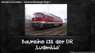 Schienenfahrzeuge Teil1 - BR 132 Ludmilla der DR - V300