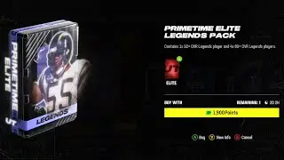 OPENING THE PRIMETIME ELITE LEGENDS PACK! - IS IT WORTH $20?