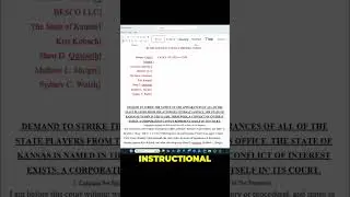 Legal Secrets: Stop Court & Win! Demand Default, Sanctions! | Youtubeshorts