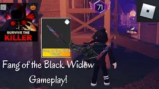 Fang of the Black Widow Gameplay | 🔪Survive The Killer | Nabil AR Official