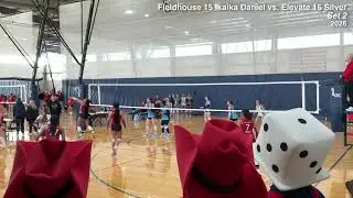 January Classic - Fieldhouse 15 Ikaika Daniel vs. Elevate 15 Silver, Set 2/2