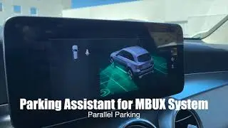 Mercedes Benz MBUX Parking Assistant (параллельная парковка)